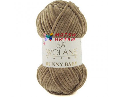 Пряжа Bunny Baby (Бани бейби) 100-29 Бежевый