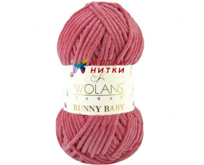 Пряжа Bunny Baby (Бани бейби) 100-51 Пыльная роза