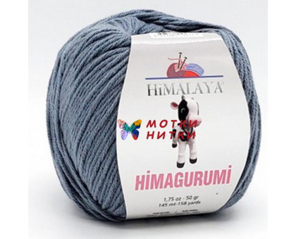 Пряжа Himagurumi (Хаймагуруми) 30177 Угольный