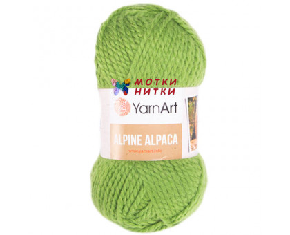 Alpine Alpaca (Альпина Альпака) от фабрики YarnArt 449 Зелёный