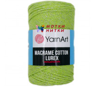 Macrame Cotton Lurex 726 Салат