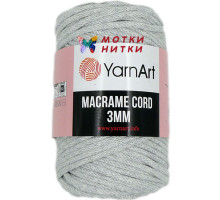 Macrame Cord 3mm (Макраме корд 3 мм) 756 Светло-серый
