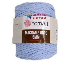 Macrame Rope (Макроме роп) 5 мм 760 Голубой