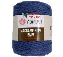 Macrame Rope (Макроме роп) 5 мм 761 Джинс