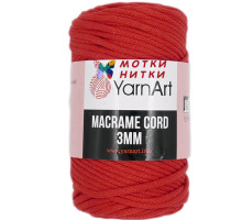 Macrame Cord 3mm (Макраме корд 3 мм) 773 Красный