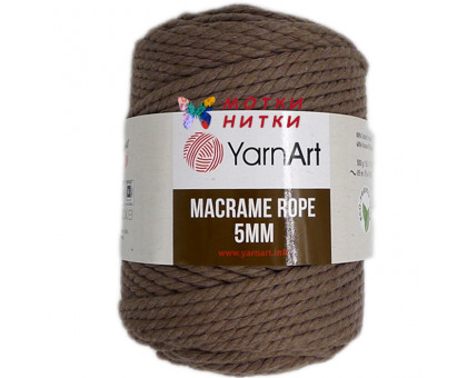 Пряжа Macrame Rope (Макроме роп) 5 мм 788 Какао