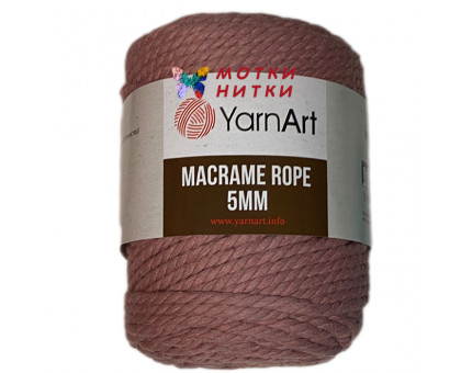 Пряжа Macrame Rope (Макроме роп) 5 мм 792 Брусника