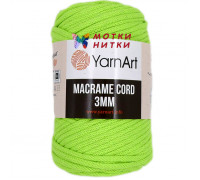 Macrame Cord 3mm (Макраме корд 3 мм) 801 Яркий салат