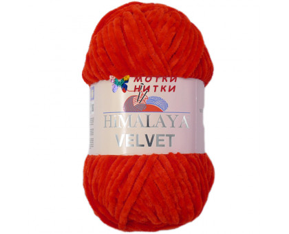 Пряжа Velvet (Вельвет) 90018 Красный