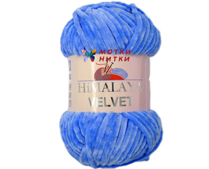 Пряжа Velvet (Вельвет) 90027 Синий